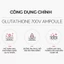 Serum Dưỡng Trắng, Cấp Ẩm Da Glutathione + HA 7Day Whitening Ampoule 60ml