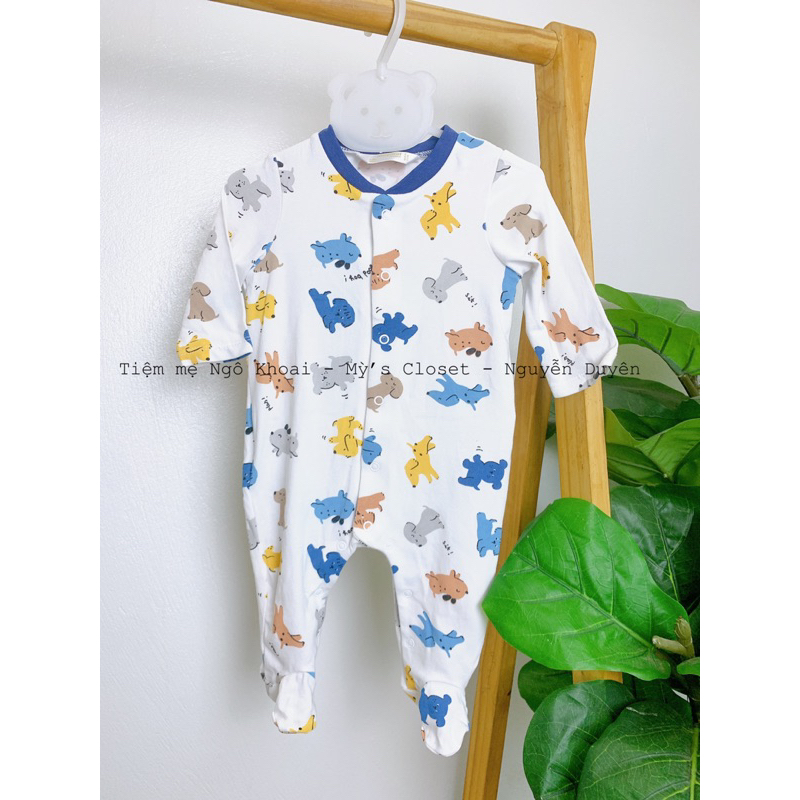[MD64] Body sleep/ áo liền tất xuất xịn chất liệu peptit organic cho bé yêu có giấc ngủ ngon