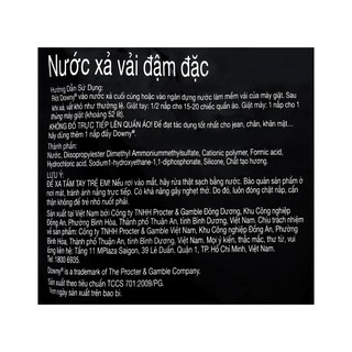 Nước xả vải Downy Huyền Bí 1.3L 2.2L 3L