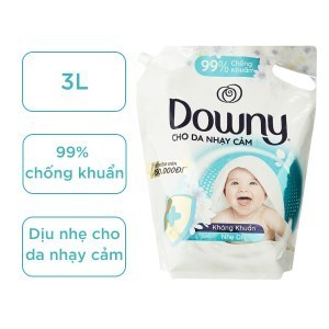 Nước xả Downy Dịu Nhẹ dành cho da nhạy cảm 1.5L 2.45L 3L