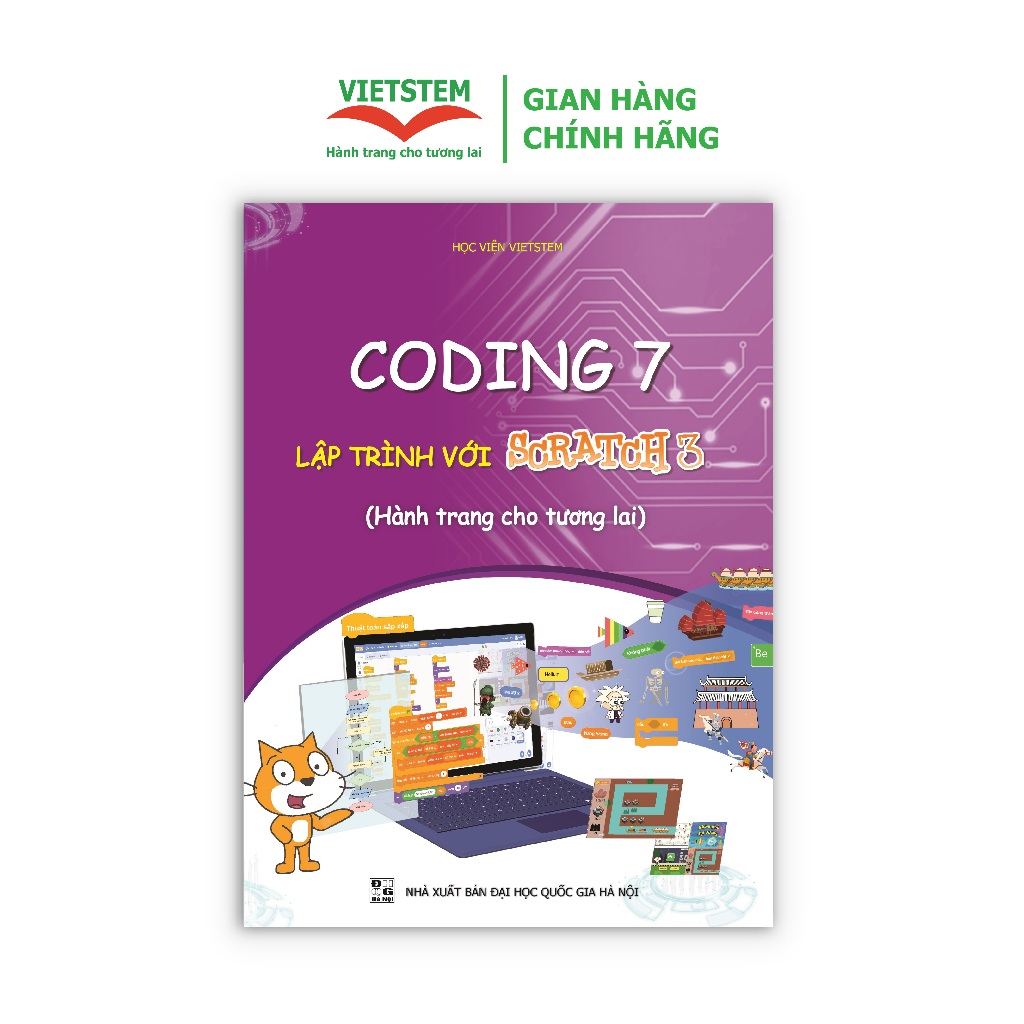 Sách Coding 7 lập trình với Scratch 3 (Dành cho học sinh lớp 7 ...