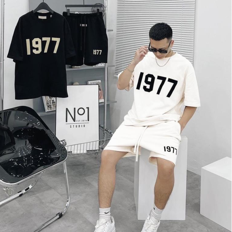 [VẢI 250 GSM] Áo Thun Essential 1977 Unisex Tay Lỡ Local Brand Unim Store 100% Cotton Cao Cấp AP161