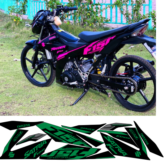 TEM RỜI SATRIA 150F1 CAO CẤP CHẤT LIỆU.CHỐNG NƯỚC.KHONG PHAI MÀU