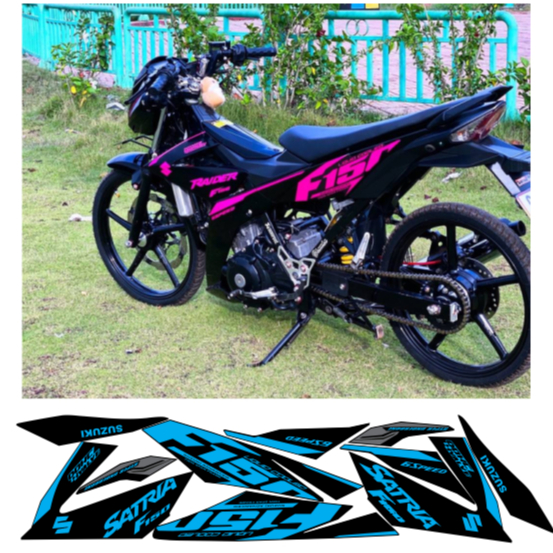 TEM RỜI SATRIA 150F1 CAO CẤP CHẤT LIỆU.CHỐNG NƯỚC.KHONG PHAI MÀU