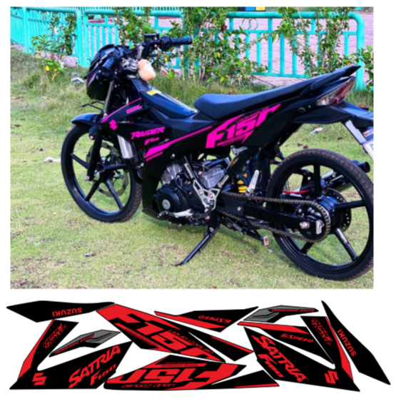 TEM RỜI SATRIA 150F1 CAO CẤP CHẤT LIỆU.CHỐNG NƯỚC.KHONG PHAI MÀU
