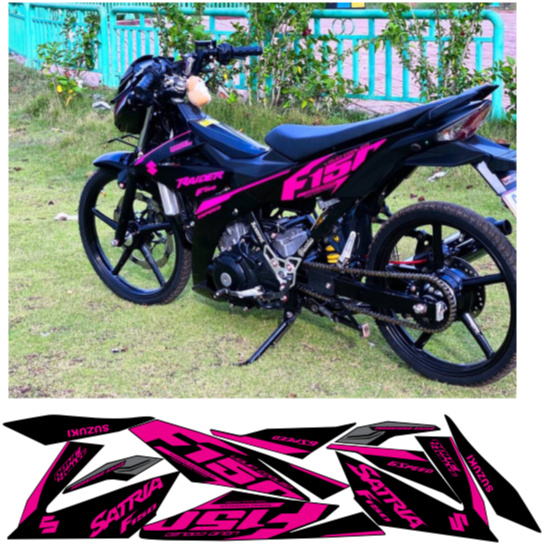TEM RỜI SATRIA 150F1 CAO CẤP CHẤT LIỆU.CHỐNG NƯỚC.KHONG PHAI MÀU