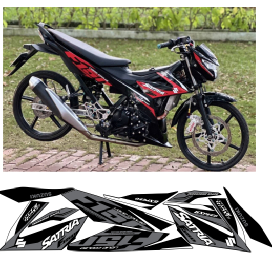 TEM RỜI SATRIA 150C CAO CẤP ĐA DẠNG MÀU SẮC