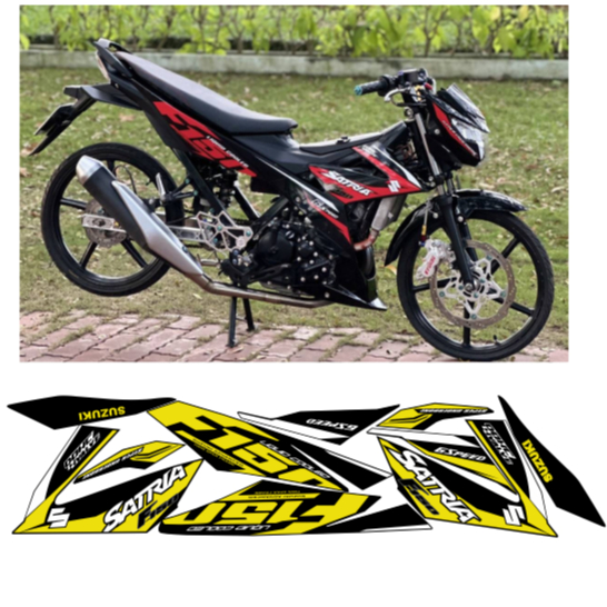 TEM RỜI SATRIA 150C CAO CẤP ĐA DẠNG MÀU SẮC