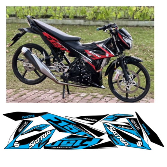 TEM RỜI SATRIA 150C CAO CẤP ĐA DẠNG MÀU SẮC
