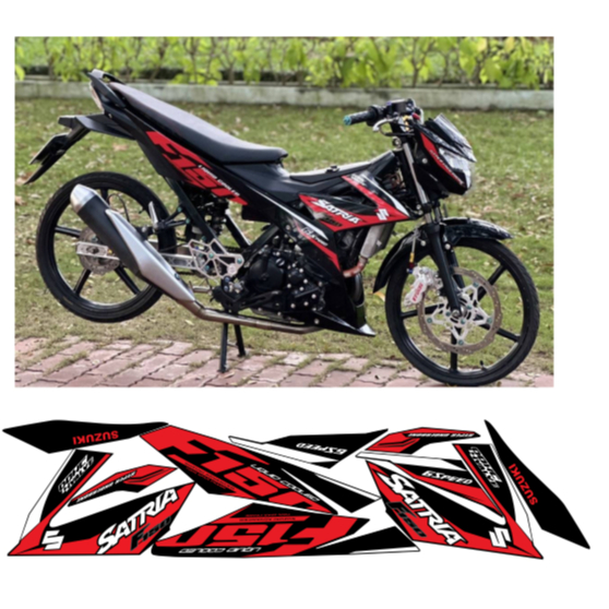 TEM RỜI SATRIA 150C CAO CẤP ĐA DẠNG MÀU SẮC