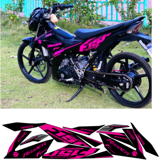 TEM RỜI RAIDER 150 CAO CẤP ĐA DẠNG MÀU SẮC