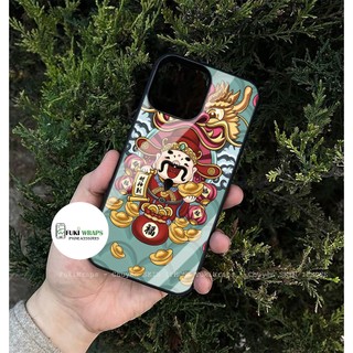 Tấm dán Skin Mặt Sau Thần Tài MS026 FULL VIỀN 15 pro max,14 pro max,13 pro max,12 pro max,11 pro max - FukiShop