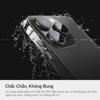 Kính Cường Lực Camera URR cho iPhone 17 Pro Max Viền Titan Sapphire