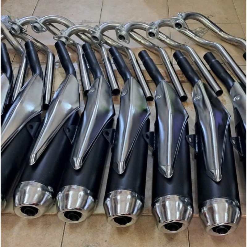 Pô Tăng Satria Móc Ấm + Cổ Inox (Cổ Rời Có thể Chế xe khác) | Shopee ...