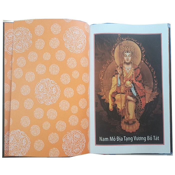 Ảnh SÁCH - Kinh Địa Tạng Bồ Tát Bổn Nguyện (Khổ 16x24cm, Bìa Cứng Cao Cấp) 1