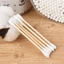 Hộp 500 tăm bông ráy tai cotton 2 đầu thân gỗ an toàn vệ sinh 0.5x7.5cm