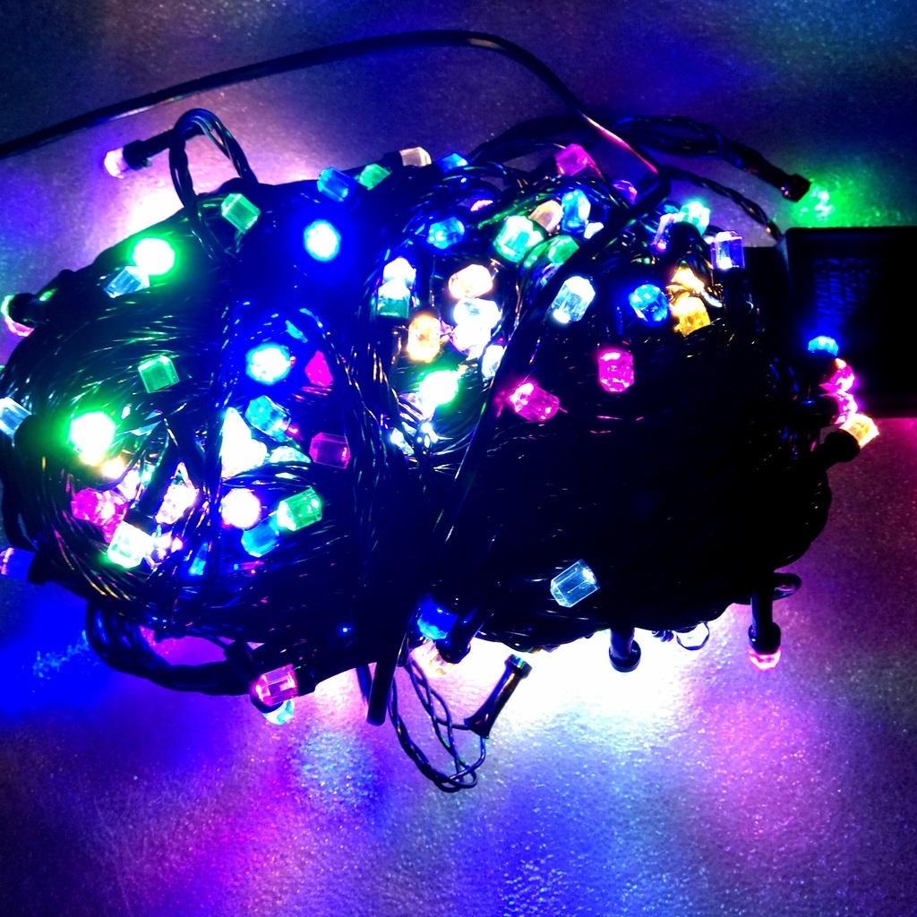 ĐÈN NHÁY LÉT CHỐNG NƯỚC DÙNG TRANG TRÍ NOEN, GIÁNG SINH, TẾT, Đèn Nháy Dây Led Cuộn 20M,10M,6M