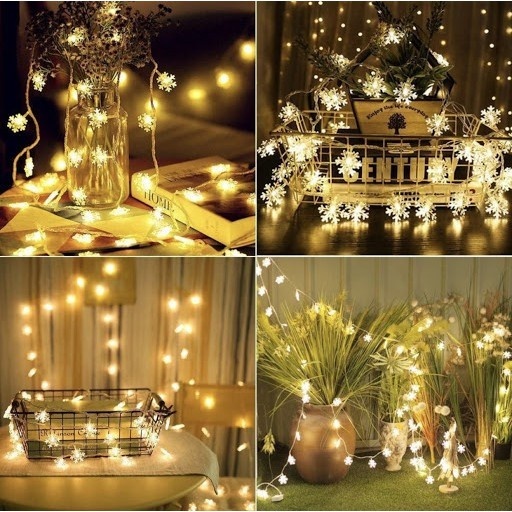 ĐÈN NHÁY LÉT CHỐNG NƯỚC DÙNG TRANG TRÍ NOEN, GIÁNG SINH, TẾT, Đèn Nháy Dây Led Cuộn 20M,10M,6M