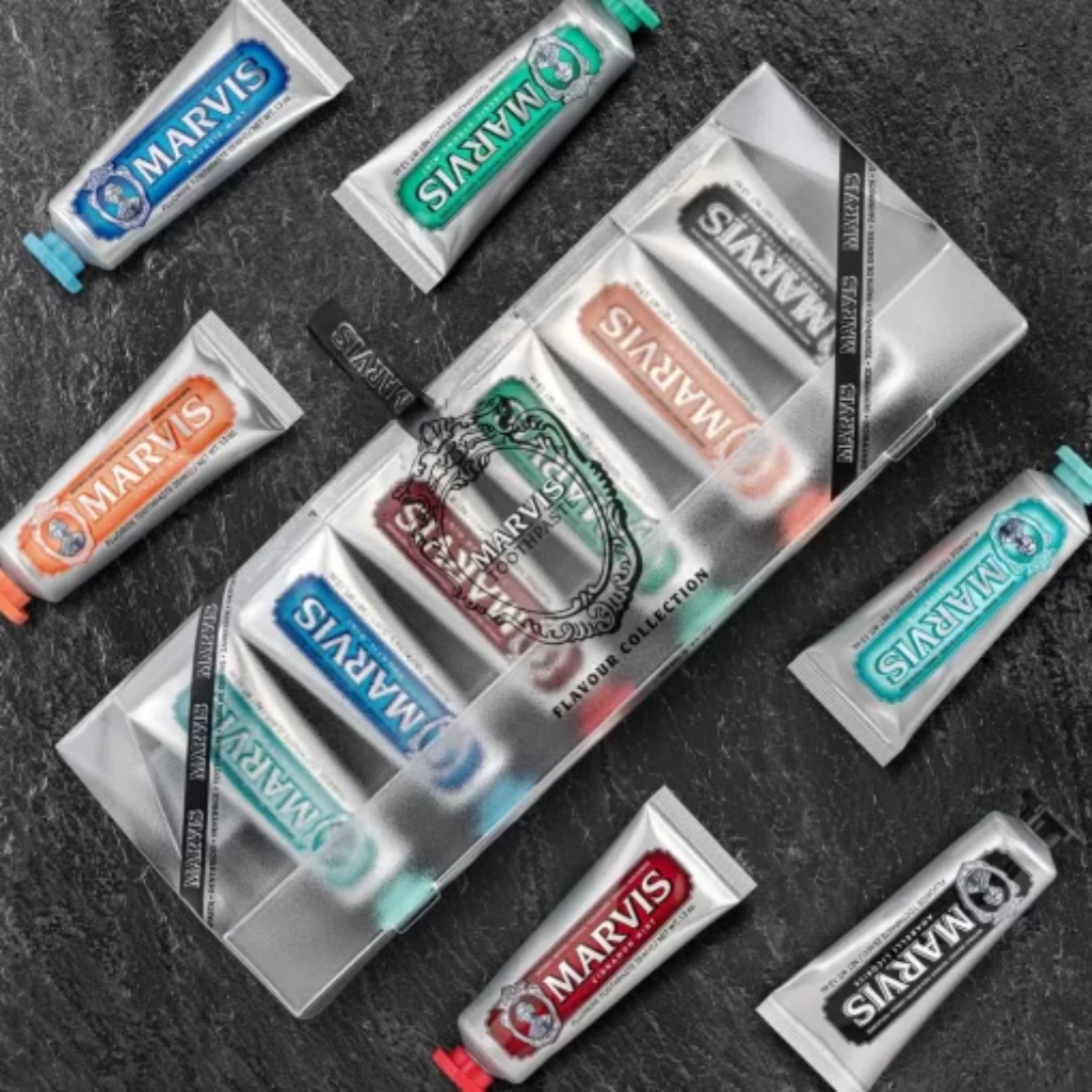 Ảnh Kem Đánh Răng Marvis Set 7 Tuýp 25ML 7 Flavour Pack 25ML - Marvis 1
