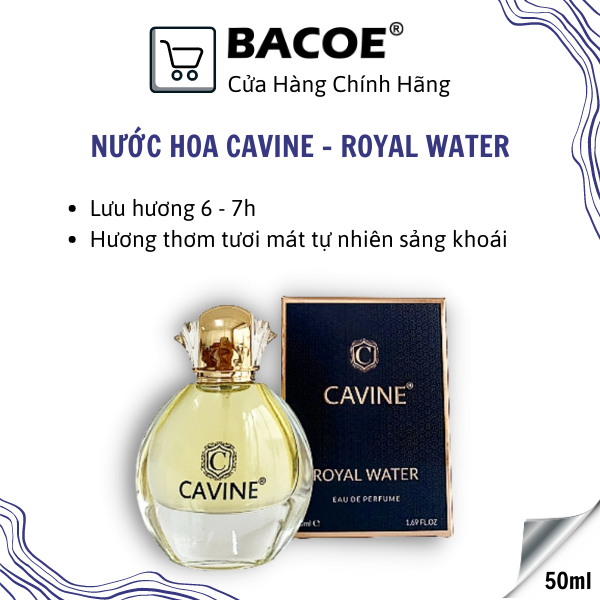 NƯỚC HOA CAVINE SANG TRONG LƯU HƯƠNG SIÊU BỀN LÂU 4 MÙI 50ML