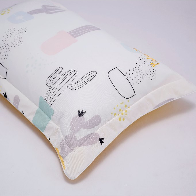 Ảnh Cặp vỏ gối nằm chần bông K-Bedding by Everon chất vải Cool Flex mềm mát KCSP kích thước 45x65cm (1 cặp là 2 cái) 4