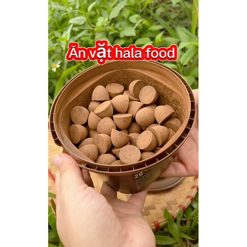 Nama socola 408g Socola tươi, nama chocolate xô 80 viên SIÊU NGON