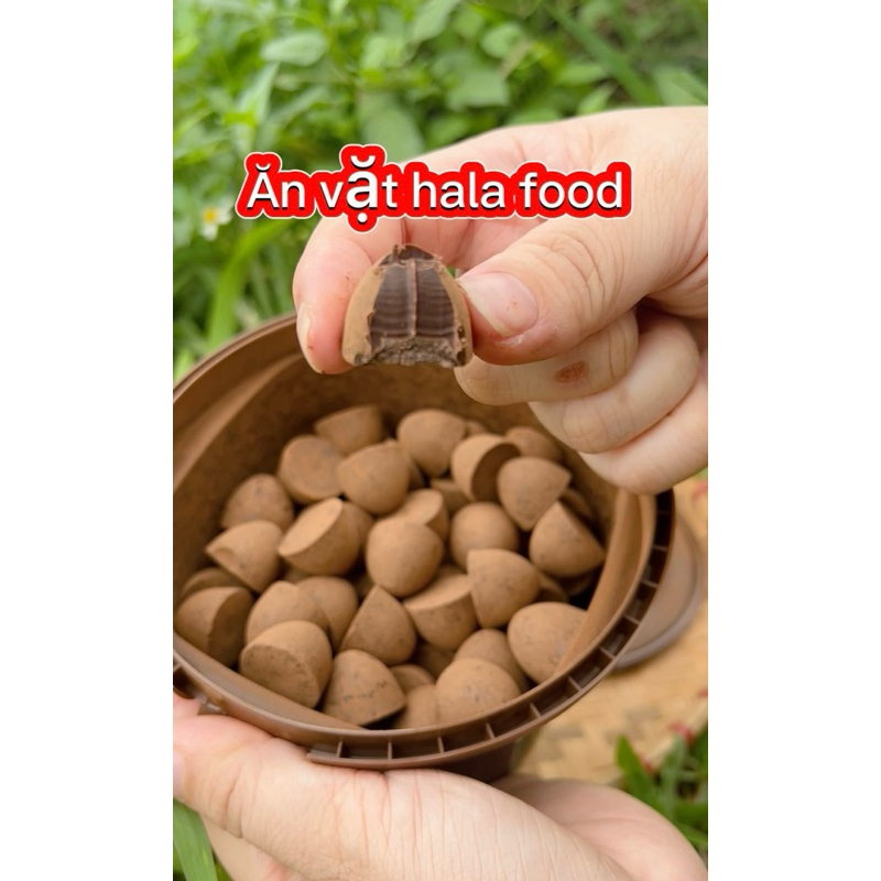 Nama socola 408g Socola tươi, nama chocolate xô 80 viên SIÊU NGON