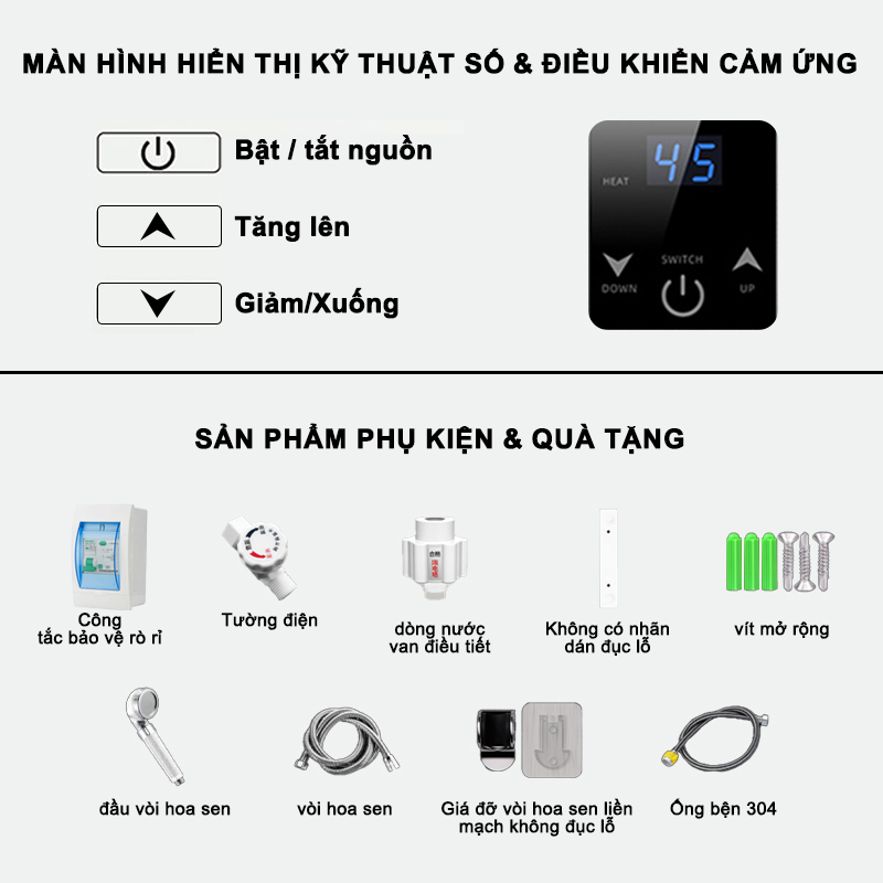 Ưu Điểm Nổi Bật Của Máy Nước Nóng Trực Tiếp OOKAS