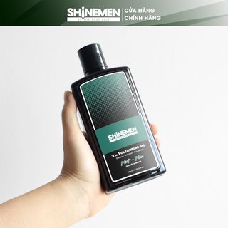 QUÀ TẶNG GIÁNG SINH | GIFT SET Sữa Tắm Gội Rửa mặt 3 in 1 cho nam SHINEMEN nước hoa Mint-Man 300ml