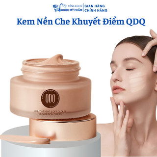 Kem nền trang đIểm mỏng mịn QDQ kem lót trang đIểm che khuyết đIểm sáng da kiềm dầu