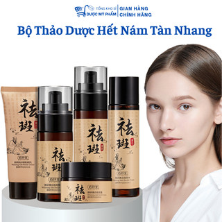 Bộ kem dưỡng da giảm nám bộ kem nám chống tàn nhang thảo dược trắng sáng dưỡng ẩm