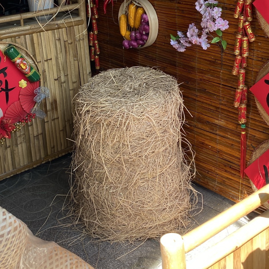 Rơm cuộn trang trí Tết, Rơm decor | Shopee Việt Nam