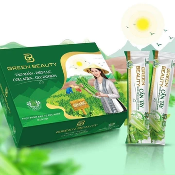GREEN BEAUTY – NƯỚC ÉP TINH CHẤT CẦN TÂY HỘP 36 GÓI