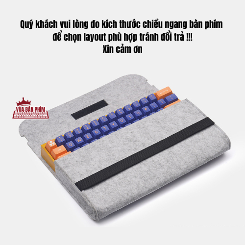 Túi đựng bàn phím cơ chống bụi bẩn,chống xước, giảm sốc cho layout 60 phím, 87 phím, 104 phím. | BigBuy360 - bigbuy360.vn