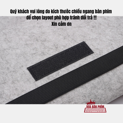 Túi đựng bàn phím cơ chống bụi bẩn,chống xước, giảm sốc cho layout 60 phím, 87 phím, 104 phím. | BigBuy360 - bigbuy360.vn