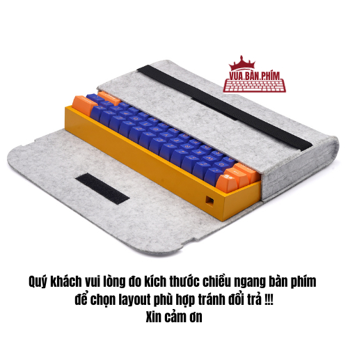 Túi đựng bàn phím cơ chống bụi bẩn,chống xước, giảm sốc cho layout 60 phím, 87 phím, 104 phím. | BigBuy360 - bigbuy360.vn