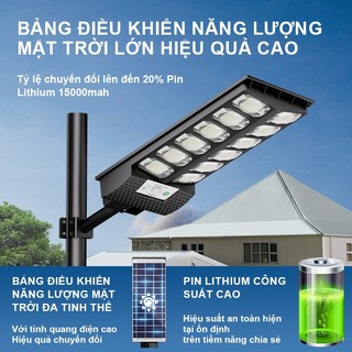 OOKAS Đèn Năng Lượng Mặt Trời 3000W cảm ứng  chống nước LED
