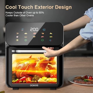 OOKAS Nồi chiên không dầu nồi chiên không khí 16L Nồi chiên không dầu đa năng Air Fryer