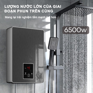 OOKAS máy nước nóng trực tiếp bình nóng lạnh trực tiếp máy nước nóng Màn Hình Cảm Ứng LCD- Tặng kèm vòi sen