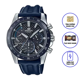 Đồng Casio Nam Dây Da EDIFICE EQS-930BL-2AV Chính Hãng