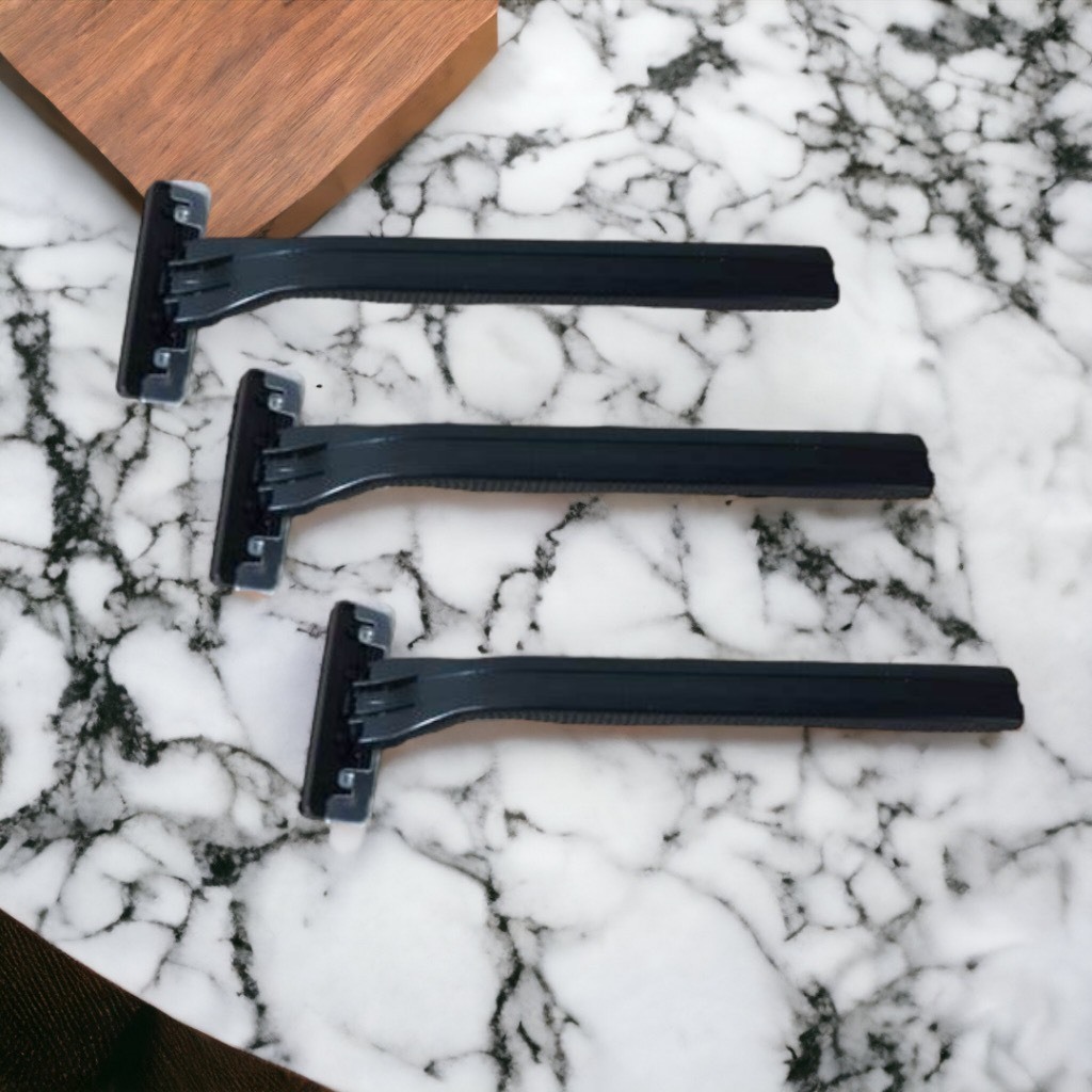 Dao Cạo Râu 2 Lưỡi Dành Cho Nam Kai Razor 00737 - 000GA0023 (Màu Xanh)
