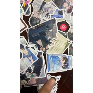 [hàng sẵn-4 mẫu] Set 60 - 65 stickers 188 Nam Đoàn | Miếng hình dán / không trùng, chống thấm nước BL HD1