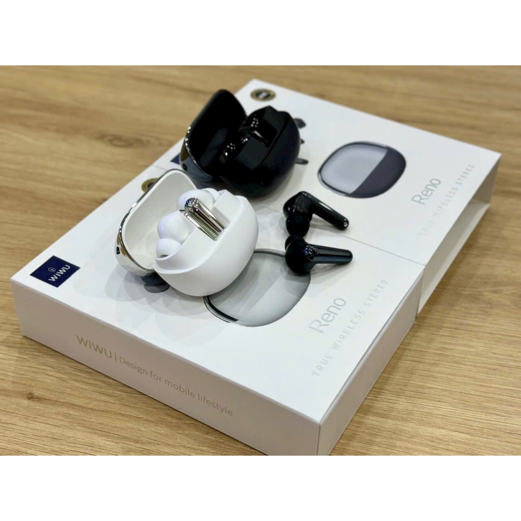 Tai Nghe Bluetooth chống ồn chủ động Wiwu Reno True Wireless Stereo T19 ...
