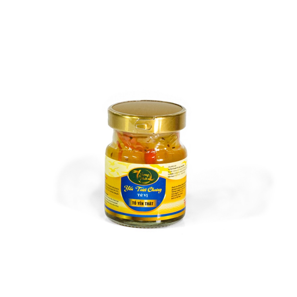 Hộp quà 10 hũ Tổ yến chưng Tứ Vị Song Phát 70ml
