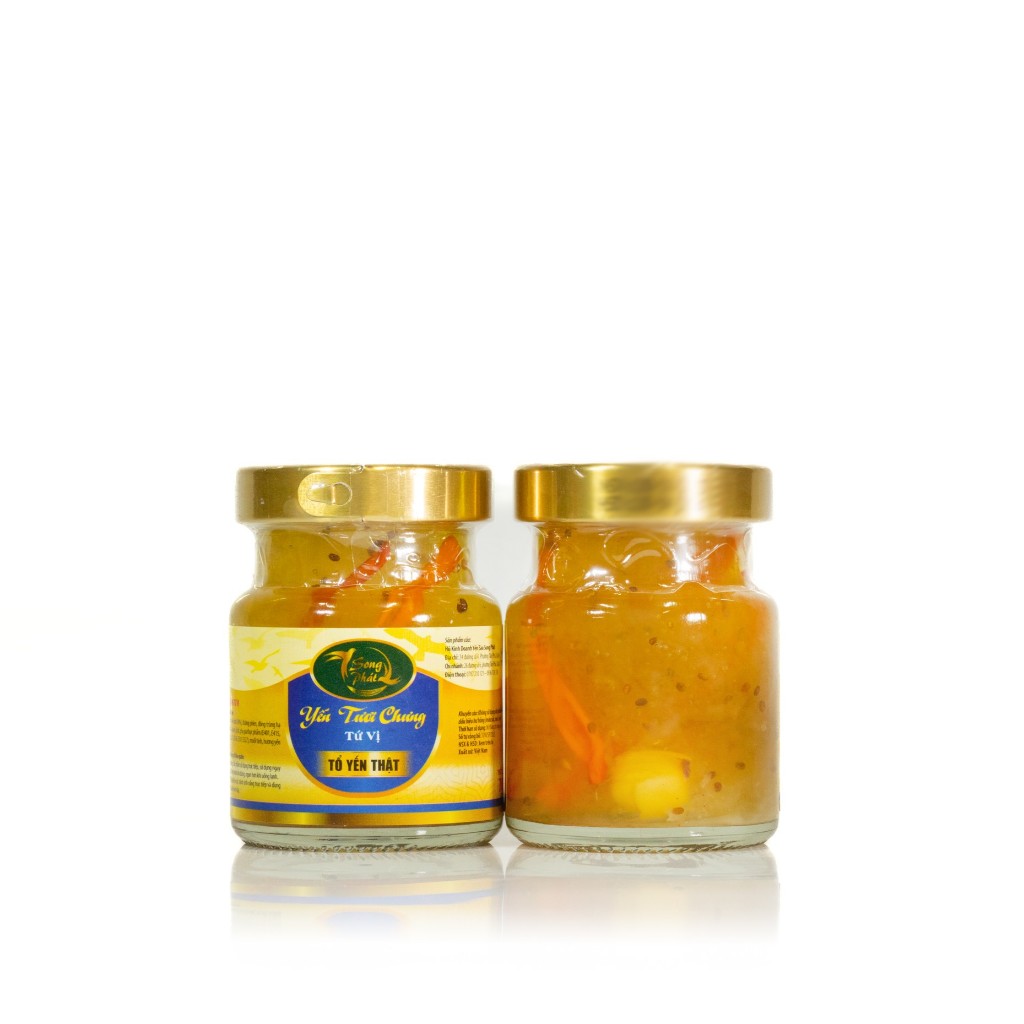 COMBO 6 hũ Tổ yến chưng Tứ Vị Song Phát nguyên vị bổ sung dinh dưỡng hỗ trợ tiêu hóa 70ml