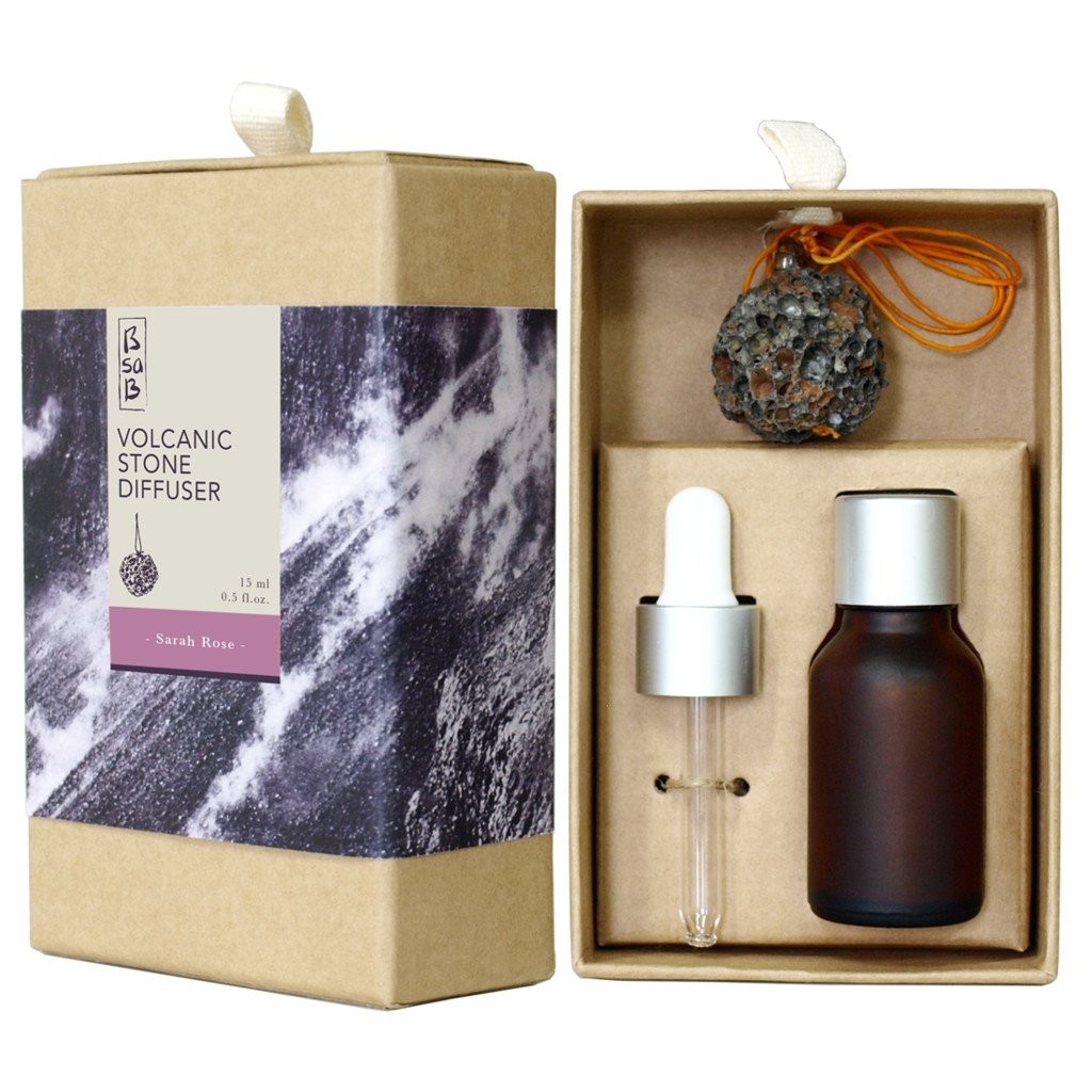 ĐÁ NÚI LỬA KHUẾCH TÁN TINH DẦU BSAB VOLCANIC STONE DIFFUSER 15ML