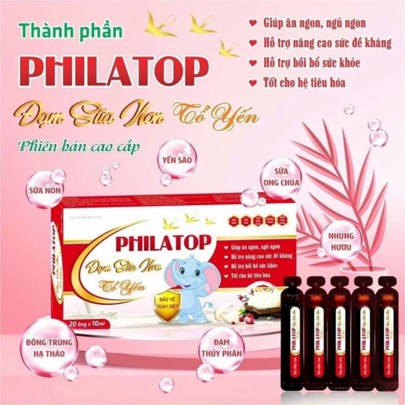 Philatop Đạm Sữa Non Tổ Yến