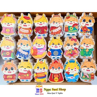 10 BAO LÌ XÌ 3D HÌNH THÚ MẪU MỚI PHẢN QUANG CHIẾU LẤP LÁNH QUÁ ĐẸP CAO CẤP - MẪU MỚI