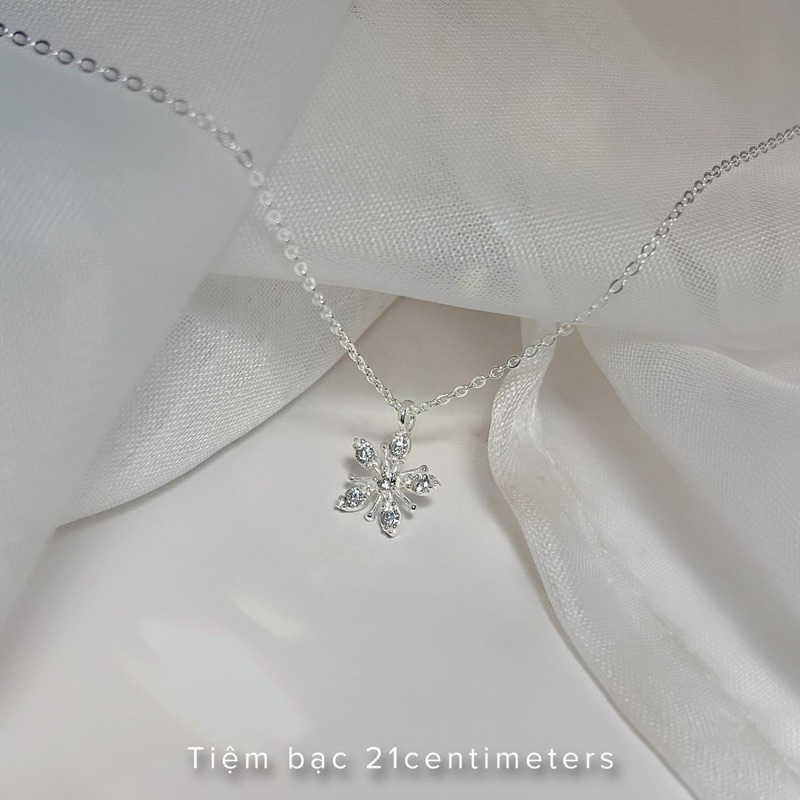 Ảnh Dây chuyền bạc Tiny Flower, Dây chuyền Tiệm bạc 21Centimeters 3