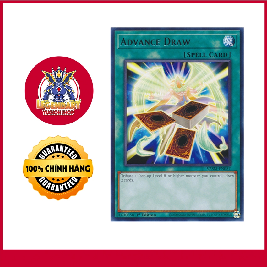 [EN-JP][Thẻ Bài Yugioh Chính Hãng] Advance Draw | Shopee Việt Nam